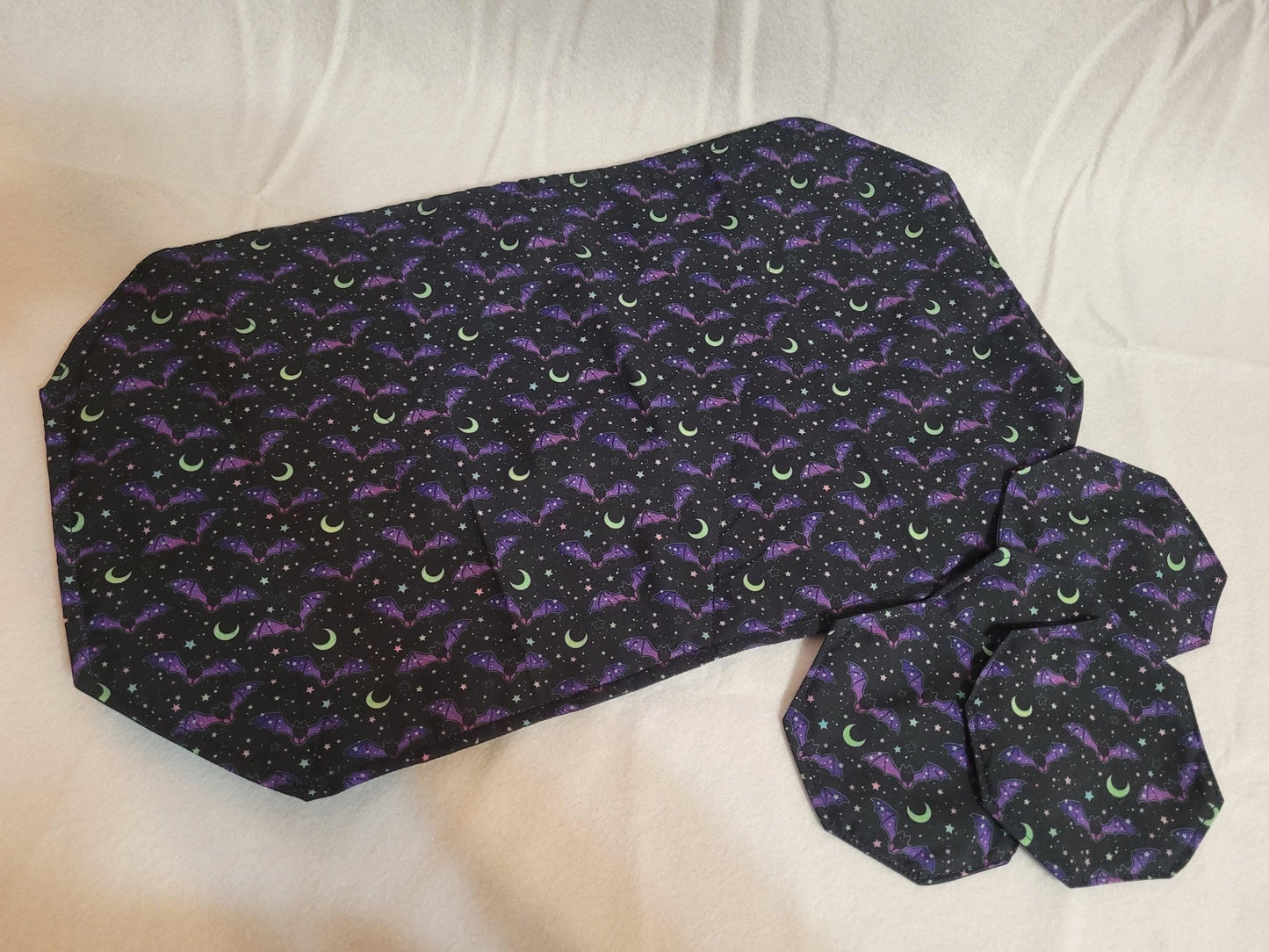 Centre de table chapeaux chauve souris